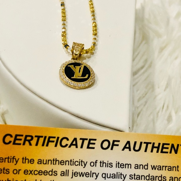 10k solid gold luxury designer pendant, 100% real gold, best Christmas gift ever - Picture 10 of 11